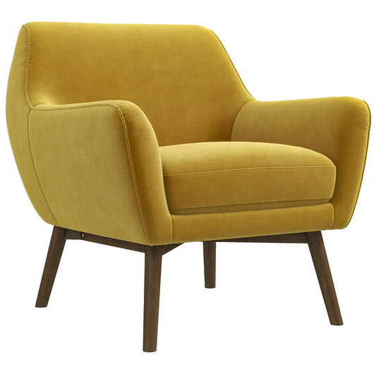Panom Gold Velvet Lounge Chair