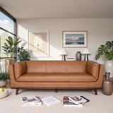 Phoenix Cognac Leather Sofa