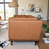 Phoenix Cognac Leather Sofa