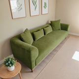 Richardson Green Velvet Sofa
