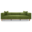 Richardson Green Velvet Sofa