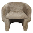 Wichita Light Brown Chenille Lounge Chair