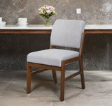 Caldwell Light Grey Boucle Dining Chair - Set of 2