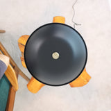 Cosmiclume Black Umbrella Shaped Table Lamp - Walnut - Bronze