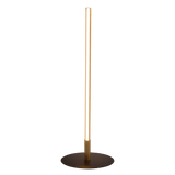 Dimond Black LED Table Lamp with On/Off Switch Round Metal Base