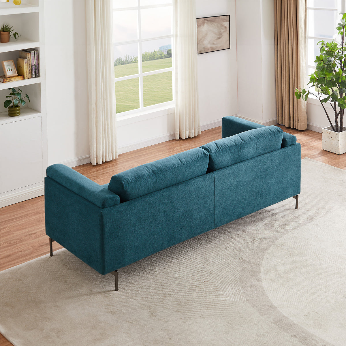 London Sofa (Blue Linen)