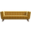 Kano Large Gold Velvet Sofa