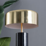 Kinetic Table Lamp - Gold outer and White inner