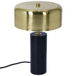 Kinetic Table Lamp - Gold outer and White inner