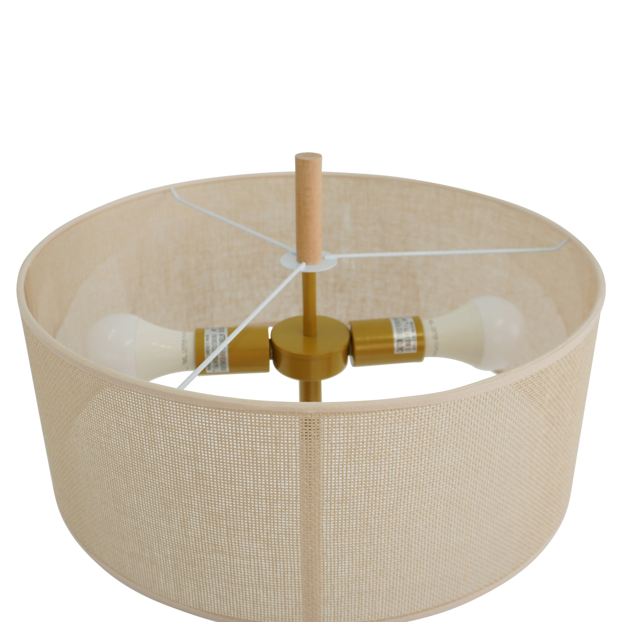 Lirian Floor Lamp - Oak and Natural
