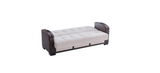 Maya 87" Convertible Sofa w/Storage - Cream
