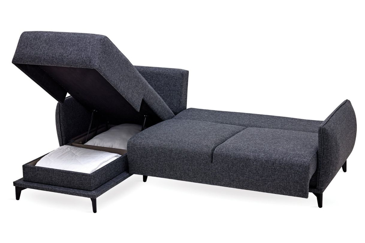 Enza Home Siano Corner Sofa Bed - Left Hand Facing