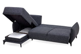 Enza Home Siano Corner Sofa Bed - Left Hand Facing