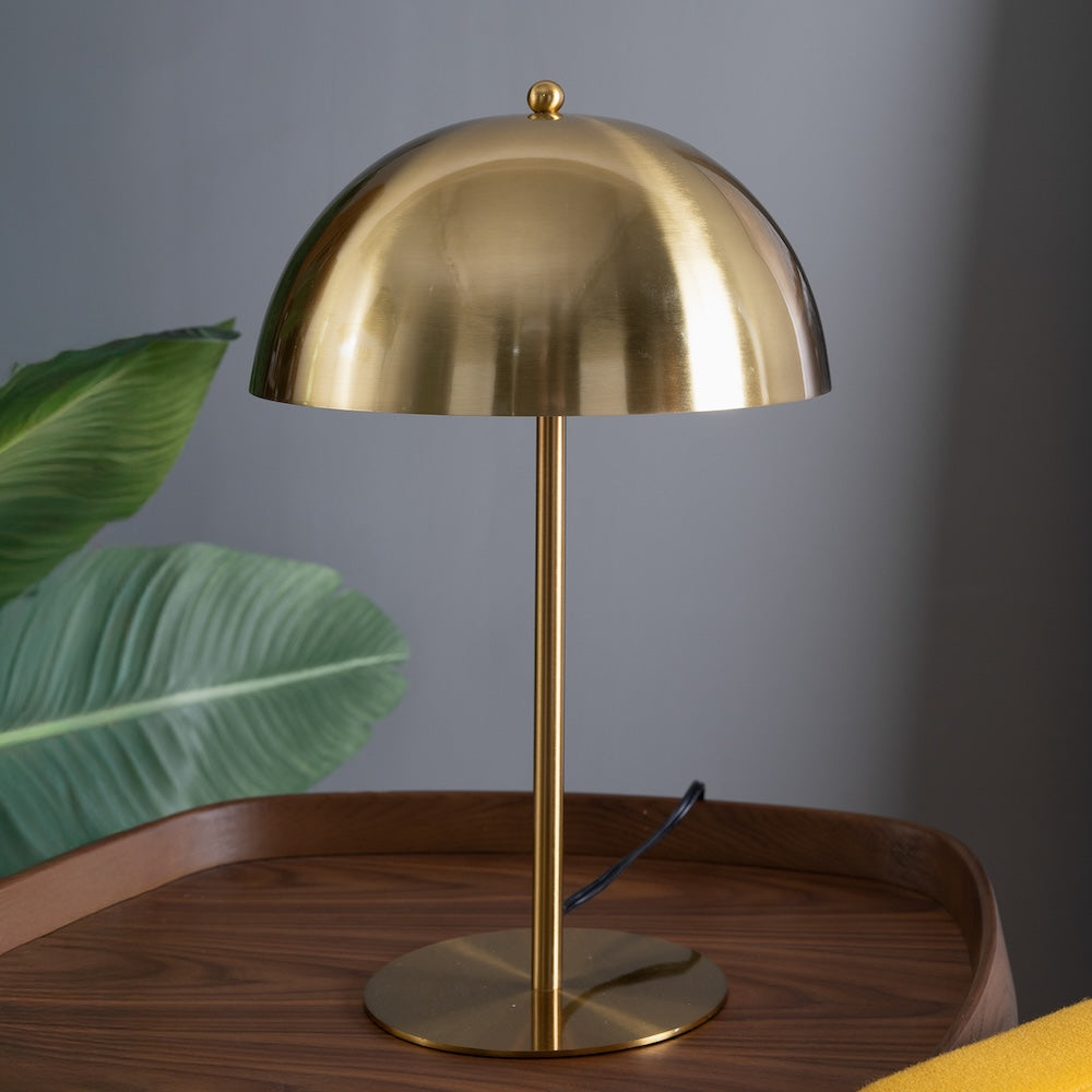 Tundra Table Lamp - Gold outer - White inner